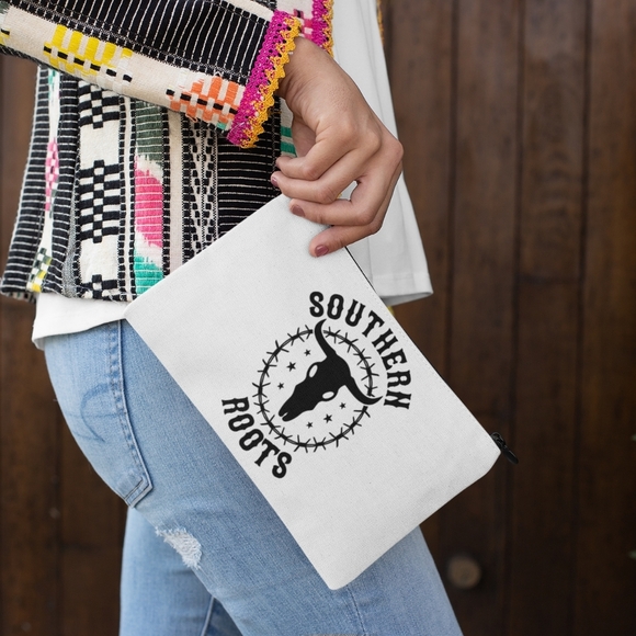 Southern roots Zipper pouch  for makeup - Picture 1 of 1